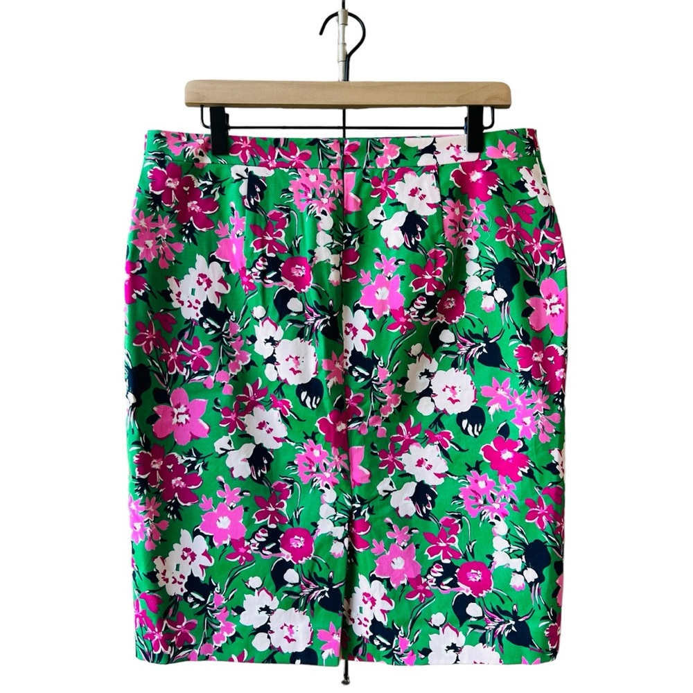 NWOT J. Crew Floral Pencil Skirt - Picture 3 of 5